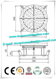 Welding Turntable 0.05rpm - 0.5rpm Pipe Weld Positioner , Tank Flange Welding Machine